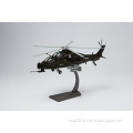 High Authentic Static Alloy Plane Model Wz-10 Attack Helicopter with All The Details in 1/38 Scale Detailed Realistic Mounted Weapons